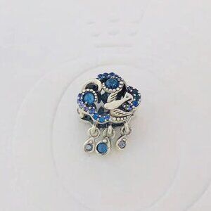 Pandora Time to Fly, Let Your Dreams Be Your Wings Swallow and Murano Charm Trio